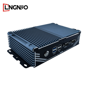 Computadora integrada eficiente Intel 2,5G LAN X4 J6412 de alta velocidad de cuatro núcleos sin ventilador para tareas intensivas de datos 32GB RAM