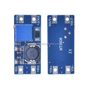 MT3608 DC-DC Converter Boost Module Netzteil platine für Arduino 2A Max 2V-24V für 5 9 12 28V elektronische Module und Kits