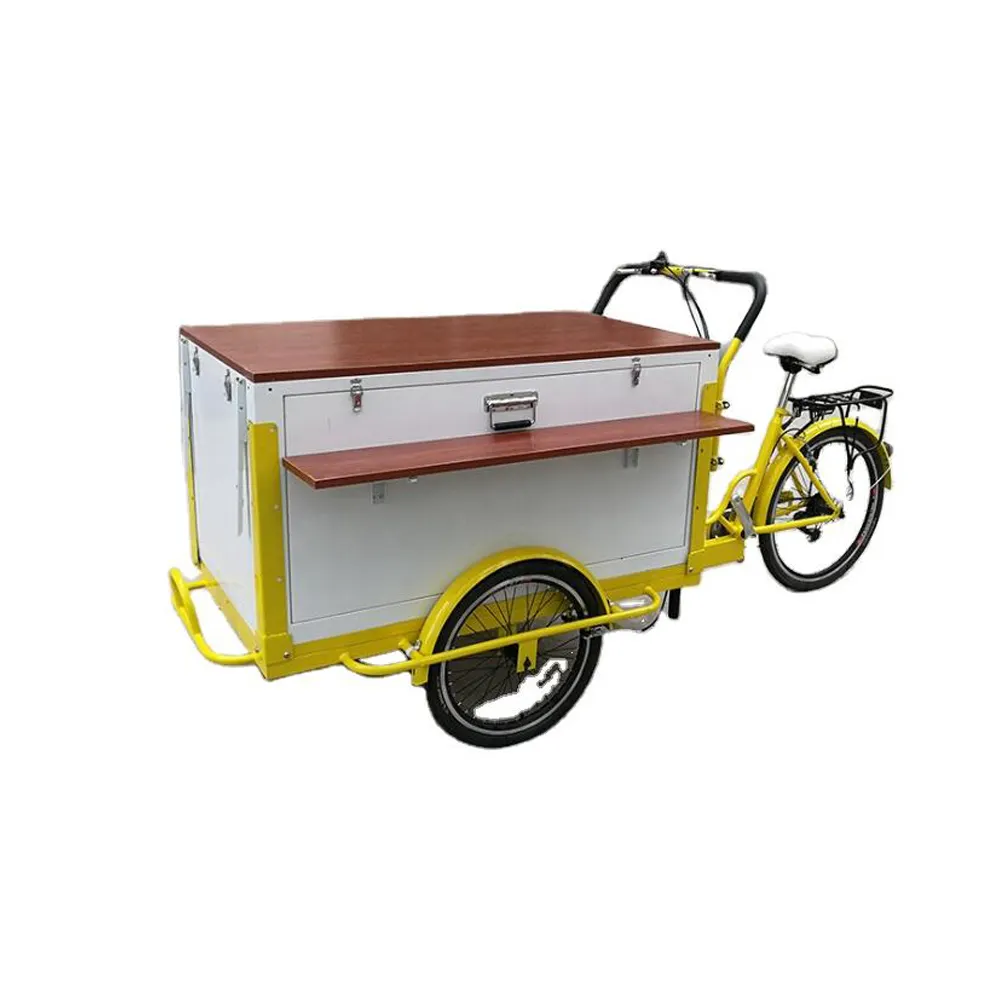 2024 Tuk Tuk Three Wheels Electric with Front Door Fuel Gas Tricycle Mobile Food Cart Cargo Bike for Sale