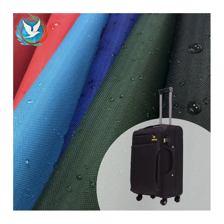 Factory outlets Free Sample 1680d polyester waterproof pvc coated oxford bag luggage fabric