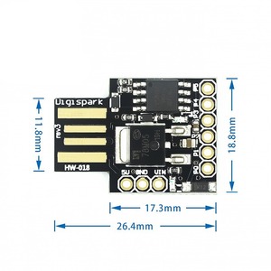 Eparthub ATtiny85 Digispark Kickstarter Mini USB geliştirme kurulu Arduino IDE R3 ile uyumlu