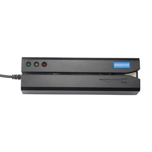 Banda magnetica lettore di schede Writer Encoder interfaccia USB 3 tracce con Software per finestra/macOS MSR605X - Product Image 1
