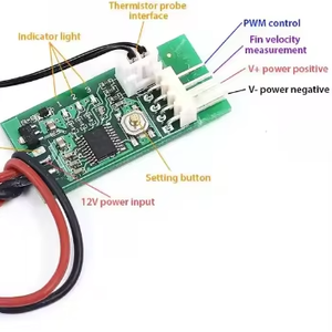 USB Dc3.7v-24v 5a telecomando senza fili motore a corrente continua regolatore di velocità modulo di regolazione oscuramento di sicurezza per bambini cavo della ventola di raffreddamento - Product Image 1