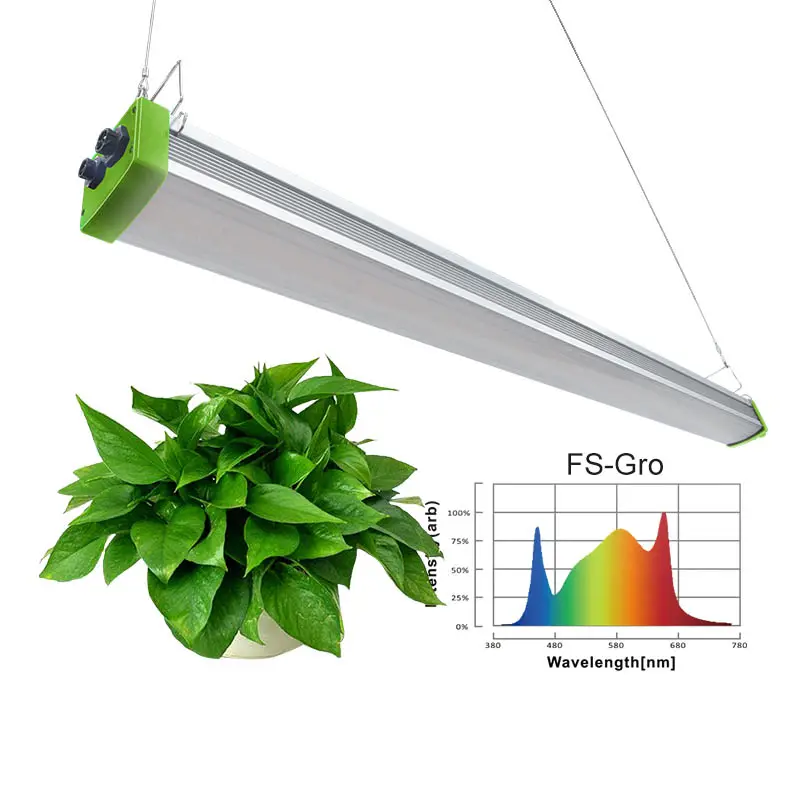 Lâmpada de plantio 190w ajustável, luz de plantio interna do espectro completo