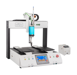 Hoch effiziente automatische Desktop-Schraubens icherungs maschine für mehr elektronische Produkt befestigung Doppelsystem-Festziehen - Product Image 2