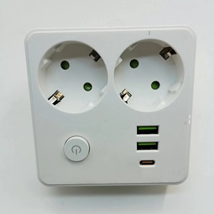 Adaptador de enchufe estándar europeo, enchufe multifuncional, enchufe USB de expansión uno a múltiple - Product Image 3