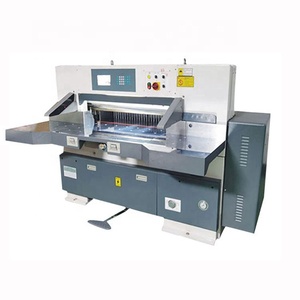 QK-H920 Fabrik preis 920mm Hochleistungs-Computer programms teuerung hydraulische Guillotine Papiers tanz schneide maschine - Product Image 2
