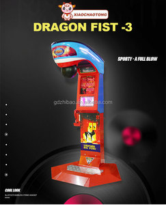 Công viên giải trí máy bay chiến đấu đường phố cuối cùng lớn vô địch đấm thử nghiệm Arcade điện tử ghi bàn đấm bốc trò chơi máy để bán - Product Image 6