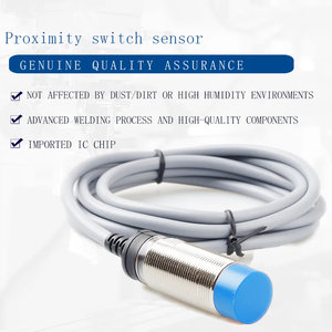 Sensor de proximidad inductivo de 2 cables BXUAN M8 M12 Ip67 Non Flush 4mm/6mm distancia de detección PNP sensor de proximidad 12 V