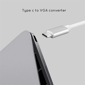 <strong>Usb</strong> C <strong>to</strong> <strong>Vga</strong> Adapter, Type C <strong>to</strong> <strong>Vga</strong> Converter Compatible for Macbook Pro/Air/Ipad Pro 2018/Surface Book - Product Image 4