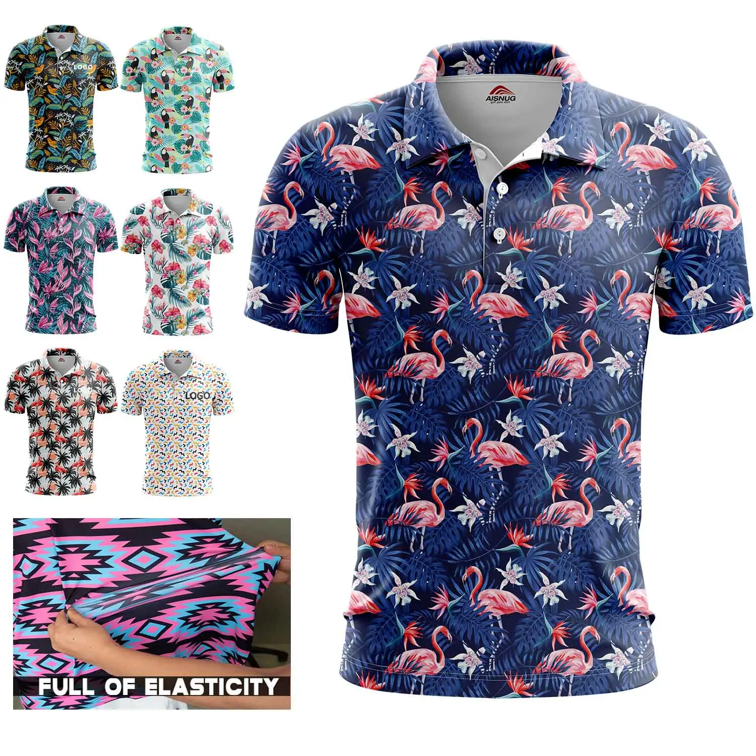 OEM logo personalizzato stampato sublimata golf polo t shirt personalizzata camicia di polo per gli uomini