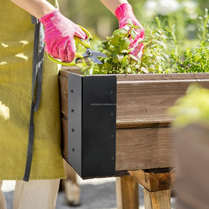 Kim loại vườn giường góc khung với ốc vít cho khung gỗ hoa hoặc rau vườn dụng cụ làm vườn phụ kiện - Product Image 5