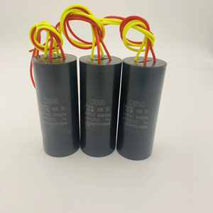 洗衣机用CBB60 450VAC电机启动四线电容器双电容CBB60双电容器 - Product Image 2