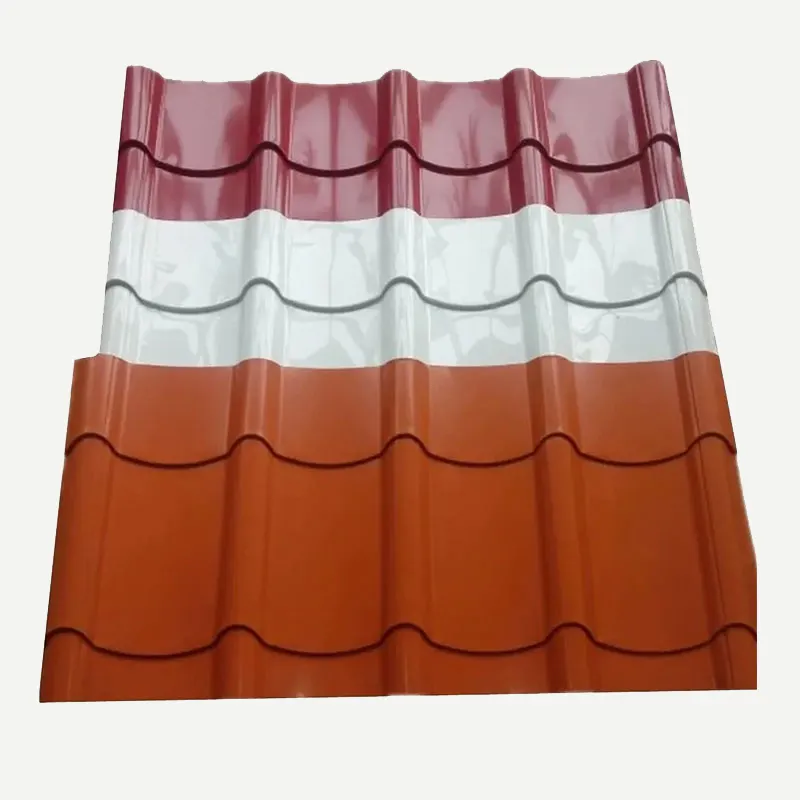 Высокое качество низкая цена ppgi цветная кровельная плитка стальные листы для украшения дома