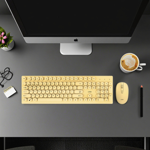 ओम ओम गंध सर्वश्रेष्ठ पूर्ण आकार मैक स्पर्श वायरलेस कीबोर्ड अल्ट्रा पतली 1600 डीपीआई मूक रिचार्जेबल मल्टीमीडिया फ़ंक्शन कुंजी - Product Image 2