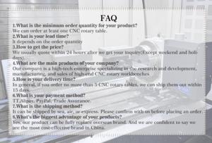 最畅销的数控刳刨机雕刻机四轴转盘 - Product Image 5