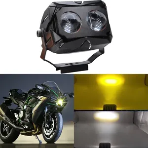 A80 <strong>Led</strong> H4 Fog Light 3000K 6000K Luces <strong>Led</strong> H4 Bi <strong>Led</strong> Laser Projector Lens 60W H4 <strong>Led</strong> Headlight Projector for Motorcycle - Product Image 2