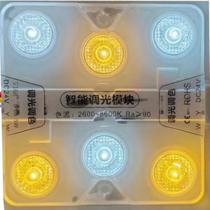 โมดูลไฟ LED แบบหรี่แสงได้ IP68ไฟ LED เปลี่ยนสี DC24V บล็อกเชนสำหรับฟิล์มนิ่ม6ดวง - Product Image 3