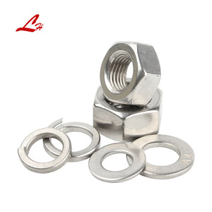 Din934 tùy chỉnh ODM/OEM thép không gỉ 304/316 Hexagon <span class=keywords><strong>Nut</strong></span> M8 M12 M18 Kích thước Chất lượng cao cấp Hex Nuts - Product Image 4