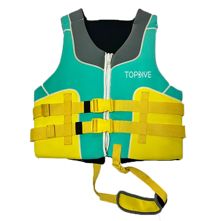 CE Adulto Personalizado Natação Life Vest Atacado Neoprene Life Jacket para Esportes Aquáticos