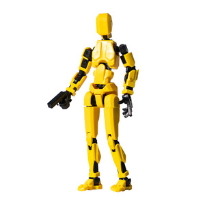 Hand-Made 3D Printed 13 Multi-Joint Action Figure New ODM PVC Material Lucky Frozen Robot Decompression Artifact Assembly <strong>Toy</strong> - Product Image 5