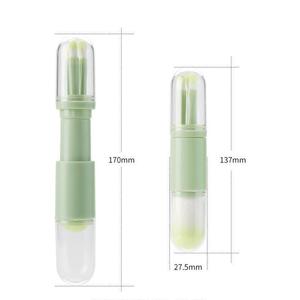 Gmagic profesyonel 4 in 1 geri çekilebilir makyaj fırçalar seti vakıf fırçalar pudra fırçası seyahat kullanımı için - Product Image 6