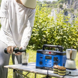 Senci 600W 110 240V Portable Power <strong>Source</strong> Electric Generator Silent Station with Foldable Handle Solar Power Supply - Product Image 3