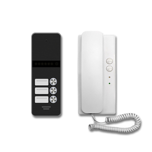 2 Wire Audio Doorphone Tube <strong>Intercom</strong> Doorbell Handset for 2/3/<strong>4</strong> Family Multi Apartment <strong>System</strong> - Product Image 4