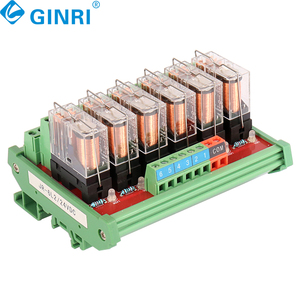 DC 5V 12V 24V 6 Channel Micro-<strong>controller</strong> 5A PLC <strong>Output</strong> DPDT <strong>Relay</strong> Modules Board - Product Image 4