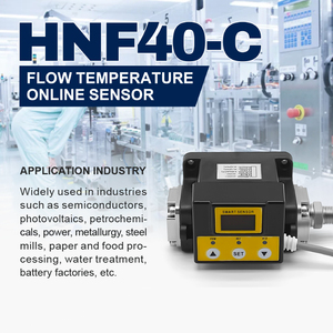 Sensor de temperatura de flujo de alta precisión 0.25% FS 0.5% FS para agua con alarma y salida de pulso de 4-20mA OEM personalizable