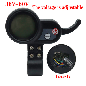 תצוגת קטנוע חשמלי <span class=keywords><strong>lcd</strong></span> 36/48v המאיץ מסך צבע אוניברסלי מתאים בקר jp