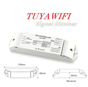 BC-TY2 -010 В высокое качество 0-10 В светодиодный контроллер PWM Tuya WIFI Smart 0/1-10 В сигнал Диммер AC 85 В 256 В 2 в 1 сигнал Диммер - Product Image 3