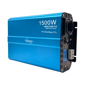1500W 12V 24V DC输入环形逆变器110V 220V交流输出，带液晶控制面板CHNB-E1500-212逆变器