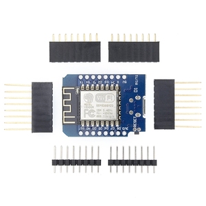 ESP8266 ESP-12F WeMos D1ミニモジュールWiFi開発ボードCH340GマイクロUSB3.3VベースESP-8266EX 11デジタルピン - Product Image 1