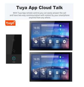 Tuya <strong>Intercom</strong> with 1080P HD Camera IR Night Vision IP/tcp Video <strong>Intercom</strong> Home Security <strong>System</strong> 1 Unit Single Villa Doorphones - Product Image 3