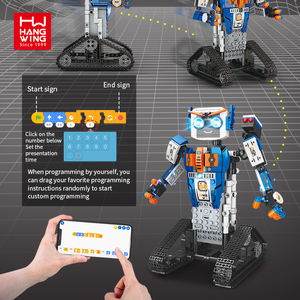 HW son büyük boy programlanabilir interaktif APP kontrolü kablosuz bağlantı RC Robot w/ses kontrolü akıllı Robot oyuncaklar - Product Image 3