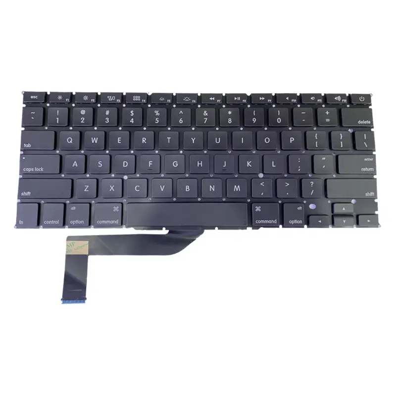 Original Laptop Tastatur für Macbook Pro Retina 15 ''A1398 Tastatur US/UK/FR/SP Jahr