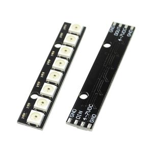 8 kanal WS2812 5050 RGB LED ışıkları Arduino için tam renkli geliştirme kurulu