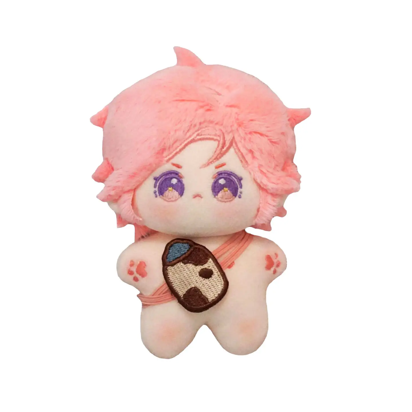 High quality cute small mini stuffed animal plush keychain custom 5cm/10cm standing cotton doll kpop idol plush doll