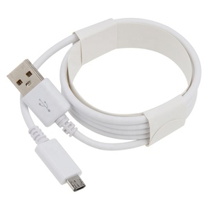 สายชาร์จ V8สายเคเบิล Micro USB สีขาว1M,สายชาร์จเร็วซิงค์ข้อมูล5Pin สำหรับโทรศัพท์มือถือ Android - Product Image 2