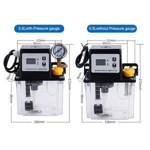 安都克110v 220v 0.5-2L双润滑油泵电动数控机注油器自动润滑油泵