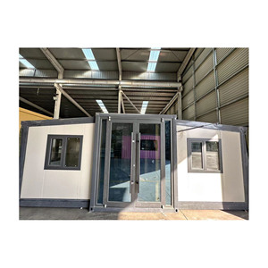 40ft บ้านคอนเทนเนอร์สำเร็จรูปสุดหรูขยายได้, ขนาด20FT และขนาดเหล็กสีดำประเภท B การฟื้นฟูและบ้านสำเร็จรูปขยายได้ - Product Image 3