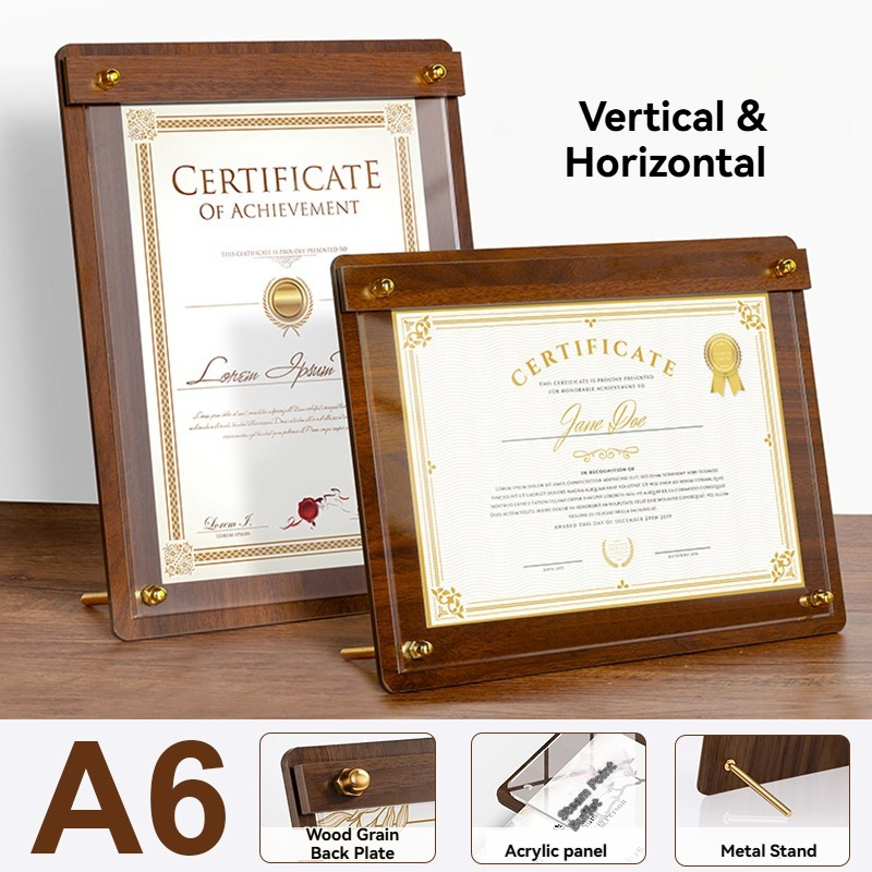 A6 Vertical y Horizontal