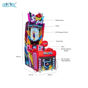 Epark đường phố lực lượng đấm đấm bốc chiến đấu máy trò chơi điện tử trong đồng tiền hoạt động mua lại Vé máy để bán - Product Image 3