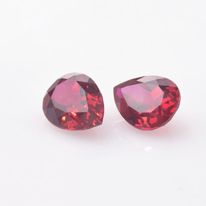 ROOMY 5A Hot Sell Loose Teardrop <strong>Ruby</strong> Pear Cut Synthetic <strong>Ruby</strong> Gems for <strong>Ruby</strong> Jewelry Set - Product Image 6
