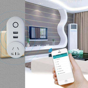 CH enchufe inteligente + USB Mini enchufe inteligente adaptador de viaje adaptador de enchufe múltiple 10A Wifi Zigbee conectividad salida de carga USB - Product Image 3