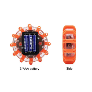 Cao sáng <span class=keywords><strong>16</strong></span> <span class=keywords><strong>LED</strong></span> vòng cảnh báo xe tải xe Strobe Flash Spotlight cảnh báo khẩn cấp ánh sáng đèn - Product Image 4