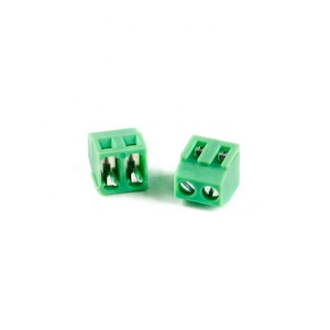 10個KF128L-3.81 2P 3Pダイレクトプラグ300V 10A 3.81mmピッチねじタイプPCB端子ブロック低位置スプライシング - Product Image 1