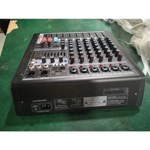 S10 Interfaz de audio de 10 canales Consola de mezcla de sonido 99 DSP Mezclador de DJ Audio Studio Mezclador de audio para Karaoke Studio Streaming - Product Image 6