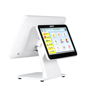Pantalla dual de alto rendimiento Caja Registradora de 15 pulgadas Pantalla táctil POS Monitor Wins7/10 Computadora para tienda minorista - Product Image 5